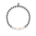 Enthousiaste | Argent | Crème Turquoise | Bracelet d'expression de pierres précieuses
